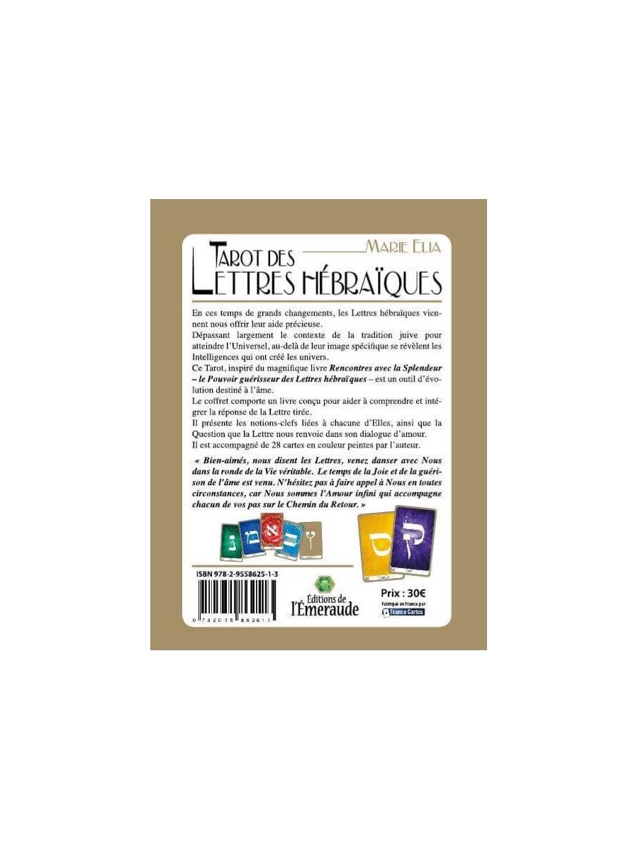 Le Tarot des Lettres Hébraïques